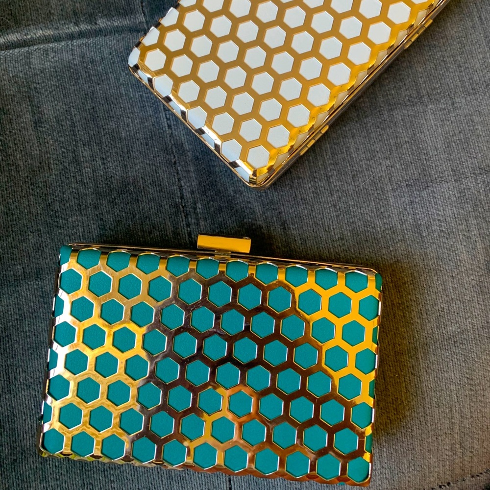 Clutches with shoulder chain-New With Tags